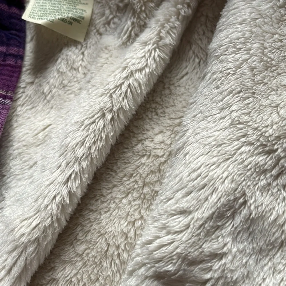 LL Bean Sherpa lined shirt SZ S - Picture 3 of 3